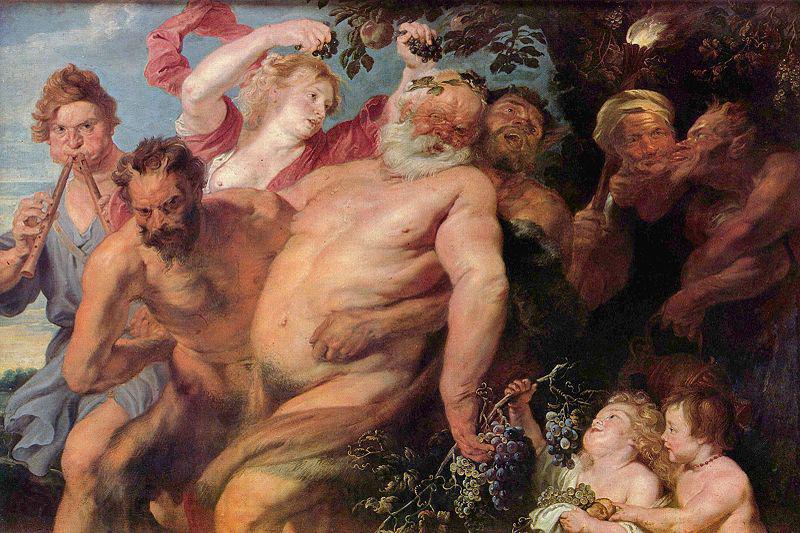 Anthony Van Dyck Triumph des Silen Norge oil painting art